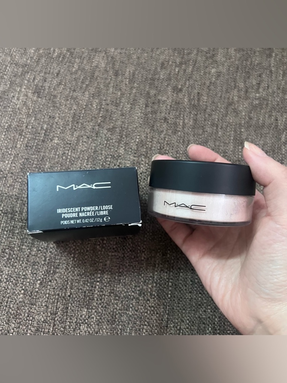 MAC Iridescent Loose Powder Silver Dusk New Sealed Discontinued